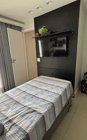 Apartamento à venda com 2m², 3 quartos e 2 vagas Apartamento à venda com 2m², 3 quartos e 2 vagasQuarto 3