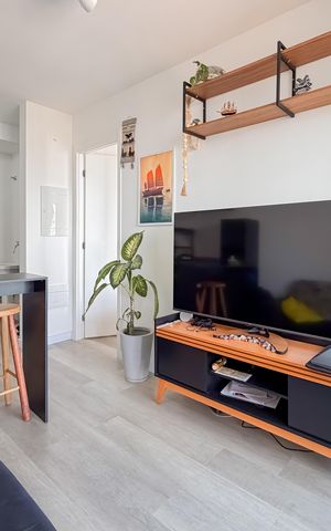 Apartamento à venda com 37m², 1 quarto e sem vaga Apartamento à venda com 37m², 1 quarto e sem vagaSala