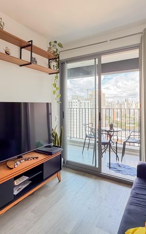 Apartamento à venda com 37m², 1 quarto e sem vaga Apartamento à venda com 37m², 1 quarto e sem vagaSala