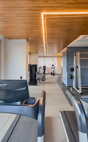 Apartamento à venda com 37m², 1 quarto e sem vaga Apartamento à venda com 37m², 1 quarto e sem vagaAcademia