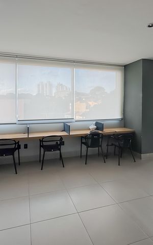 Apartamento à venda com 37m², 1 quarto e sem vaga Apartamento à venda com 37m², 1 quarto e sem vagaCoworking