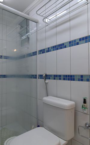 Apartamento à venda com 103m², 3 quartos e 1 vagaBanheiro da Suíte