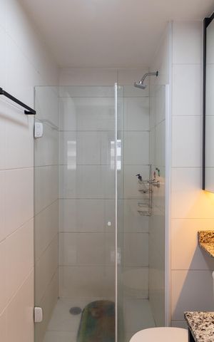 Apartamento à venda com 67m², 2 quartos e 1 vaga Apartamento à venda com 67m², 2 quartos e 1 vagaBanheiro Social