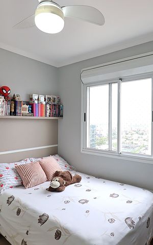Apartamento à venda com 95m², 3 quartos e 2 vagasQuarto 2