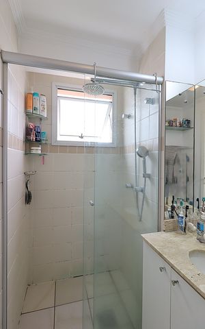 Apartamento à venda com 95m², 3 quartos e 2 vagasBanheiro da Suíte