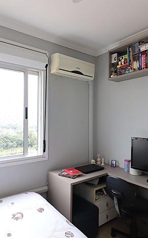 Apartamento à venda com 95m², 3 quartos e 2 vagasQuarto 2