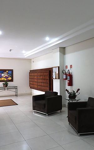 Apartamento à venda com 95m², 3 quartos e 2 vagasÁrea comum - Hall de entrada