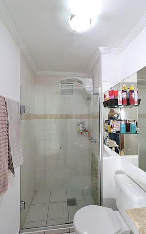 Apartamento à venda com 95m², 3 quartos e 2 vagasBanheiro Social