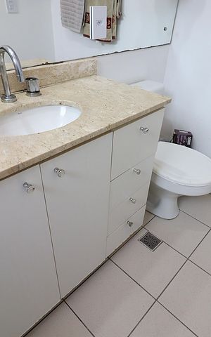 Apartamento à venda com 95m², 3 quartos e 2 vagasBanheiro da Suíte
