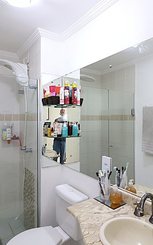 Apartamento à venda com 95m², 3 quartos e 2 vagasBanheiro Social