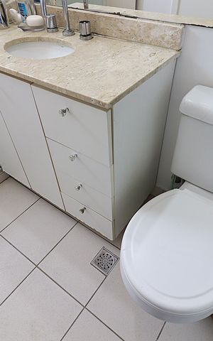 Apartamento à venda com 95m², 3 quartos e 2 vagasBanheiro da Suíte