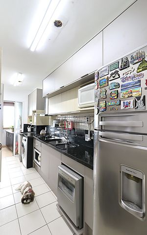 Apartamento à venda com 95m², 3 quartos e 2 vagasCozinha e Área de Serviço