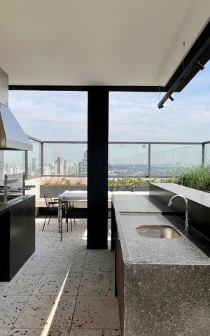 Apartamento para alugar com 55m², 1 quarto e sem vaga Apartamento para alugar com 55m², 1 quarto e sem vagaChurrasqueira