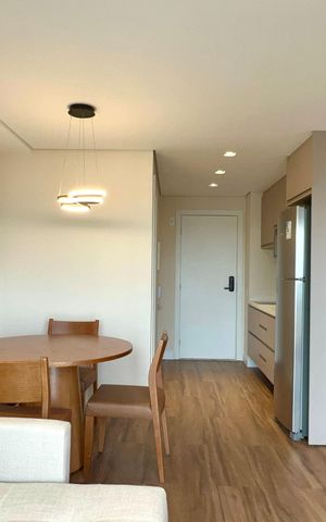 Apartamento para alugar com 55m², 1 quarto e sem vaga Apartamento para alugar com 55m², 1 quarto e sem vagaSala