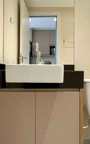 Apartamento para alugar com 55m², 1 quarto e sem vaga Apartamento para alugar com 55m², 1 quarto e sem vagaBanheiro