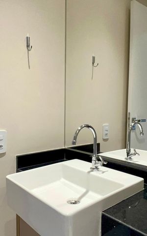 Apartamento para alugar com 55m², 1 quarto e sem vaga Apartamento para alugar com 55m², 1 quarto e sem vagaBanheiro