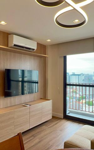 Apartamento para alugar com 55m², 1 quarto e sem vaga Apartamento para alugar com 55m², 1 quarto e sem vagaSala