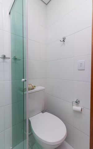 Apartamento à venda com 50m², 2 quartos e sem vagaBanheiro da Suíte