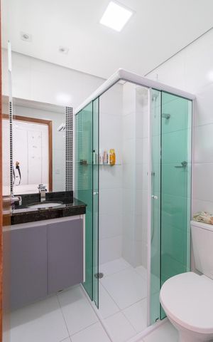 Apartamento à venda com 50m², 2 quartos e sem vagaBanheiro da Suíte