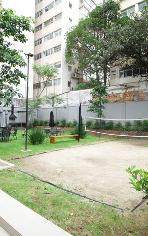 Studio para alugar com 24m², 1 quarto e sem vaga Studio para alugar com 24m², 1 quarto e sem vagaÁrea Comum - Quadra