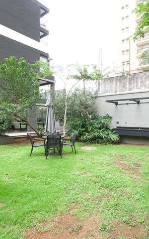 Studio para alugar com 24m², 1 quarto e sem vaga Studio para alugar com 24m², 1 quarto e sem vagaÁrea comum - Churrasqueira