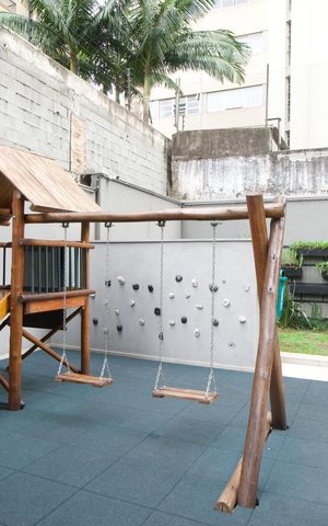 Studio para alugar com 24m², 1 quarto e sem vaga Studio para alugar com 24m², 1 quarto e sem vagaÁrea comum - Playground