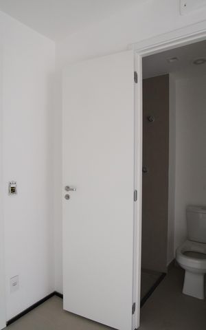 Studio para alugar com 24m², 1 quarto e sem vaga Studio para alugar com 24m², 1 quarto e sem vagaBanheiro