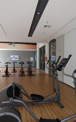 Studio para alugar com 24m², 1 quarto e sem vaga Studio para alugar com 24m², 1 quarto e sem vagaÁrea comum - Academia