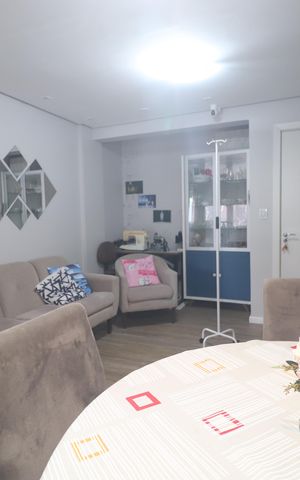 Apartamento à venda com 63m², 2 quartos e 1 vagaSala