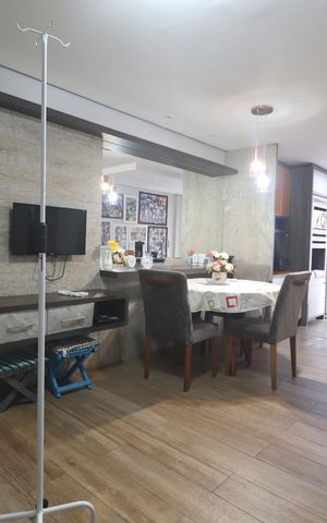 Apartamento à venda com 63m², 2 quartos e 1 vagaSala