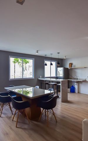 Studio à venda com 17m², 1 quarto e sem vaga Studio à venda com 17m², 1 quarto e sem vagaSalão de Festa