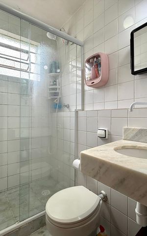 Apartamento à venda com 62m², 2 quartos e 1 vaga Apartamento à venda com 62m², 2 quartos e 1 vagaBanheiro