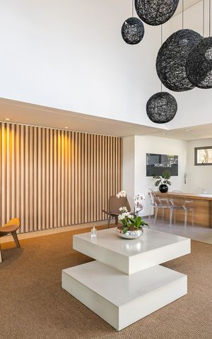 Apartamento para alugar com 37m², 1 quarto e 1 vagaHall social
