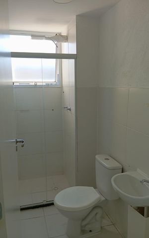 Apartamento para alugar com 50m², 1 quarto e 1 vaga Apartamento para alugar com 50m², 1 quarto e 1 vagaBanheiro
