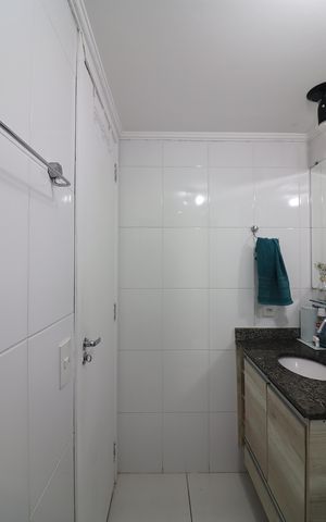 Apartamento à venda com 60m², 2 quartos e 1 vagaBanheiro Social