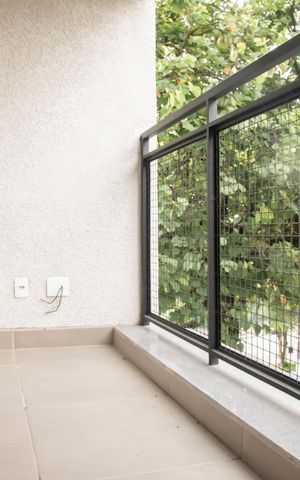 Studio à venda com 34m², 1 quarto e sem vagaVaranda