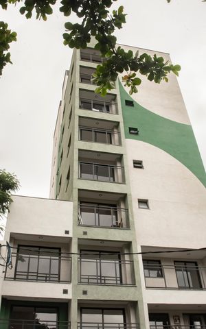 Studio à venda com 34m², 1 quarto e sem vagaFachada