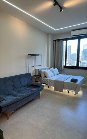 Studio para alugar com 32m², 1 quarto e sem vagaSala