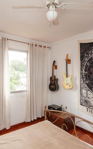 Apartamento à venda com 81m², 3 quartos e 1 vagaQuarto 1