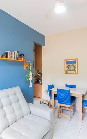 Apartamento à venda com 40m², 1 quarto e 1 vagaSala