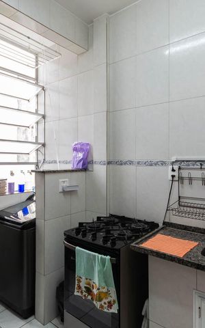 Apartamento à venda com 40m², 1 quarto e 1 vagaCozinha e Área de Serviço