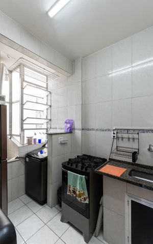 Apartamento à venda com 40m², 1 quarto e 1 vagaCozinha e Área de Serviço