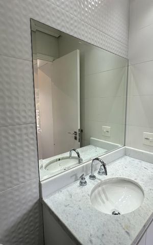 Apartamento para alugar com 49m², 1 quarto e 1 vaga Apartamento para alugar com 49m², 1 quarto e 1 vagaBanheiro da Suíte