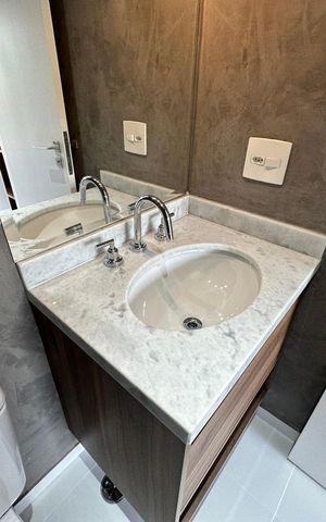 Apartamento para alugar com 49m², 1 quarto e 1 vaga Apartamento para alugar com 49m², 1 quarto e 1 vagaLavabo