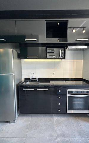 Apartamento para alugar com 49m², 1 quarto e 1 vaga Apartamento para alugar com 49m², 1 quarto e 1 vagaCozinha
