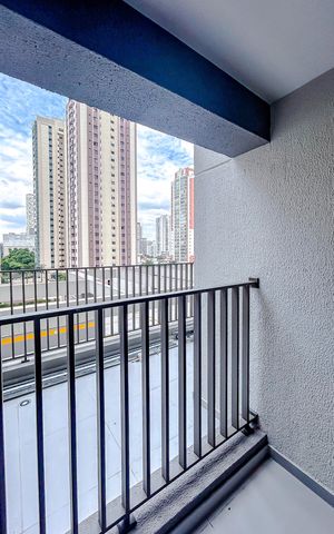 Apartamento para alugar com 57m², 2 quartos e 1 vagaVaranda do Quarto 2