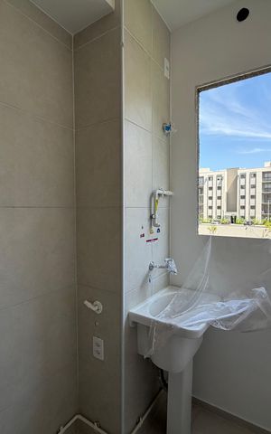 Apartamento à venda com 46m², 2 quartos e 1 vaga Apartamento à venda com 46m², 2 quartos e 1 vagaÁrea de serviço