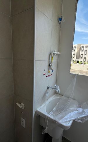 Apartamento à venda com 46m², 2 quartos e 1 vaga Apartamento à venda com 46m², 2 quartos e 1 vagaÁrea de serviço
