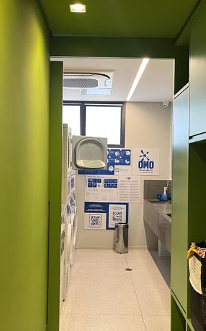 Studio para alugar com 30m², 1 quarto e sem vaga Studio para alugar com 30m², 1 quarto e sem vagaLavanderia