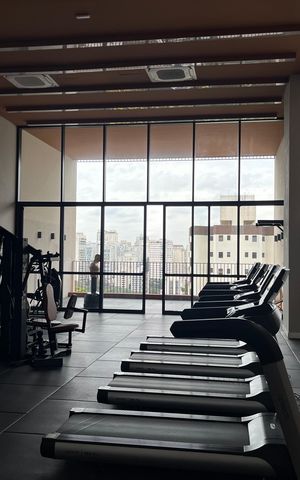 Studio para alugar com 30m², 1 quarto e sem vaga Studio para alugar com 30m², 1 quarto e sem vagaÁrea comum - Academia
